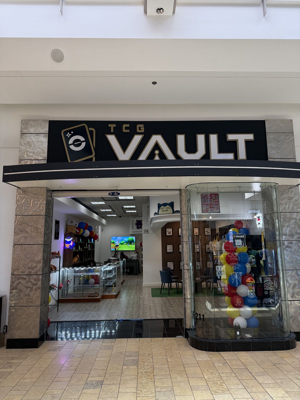 TCG Vault storefront in Palm Desert