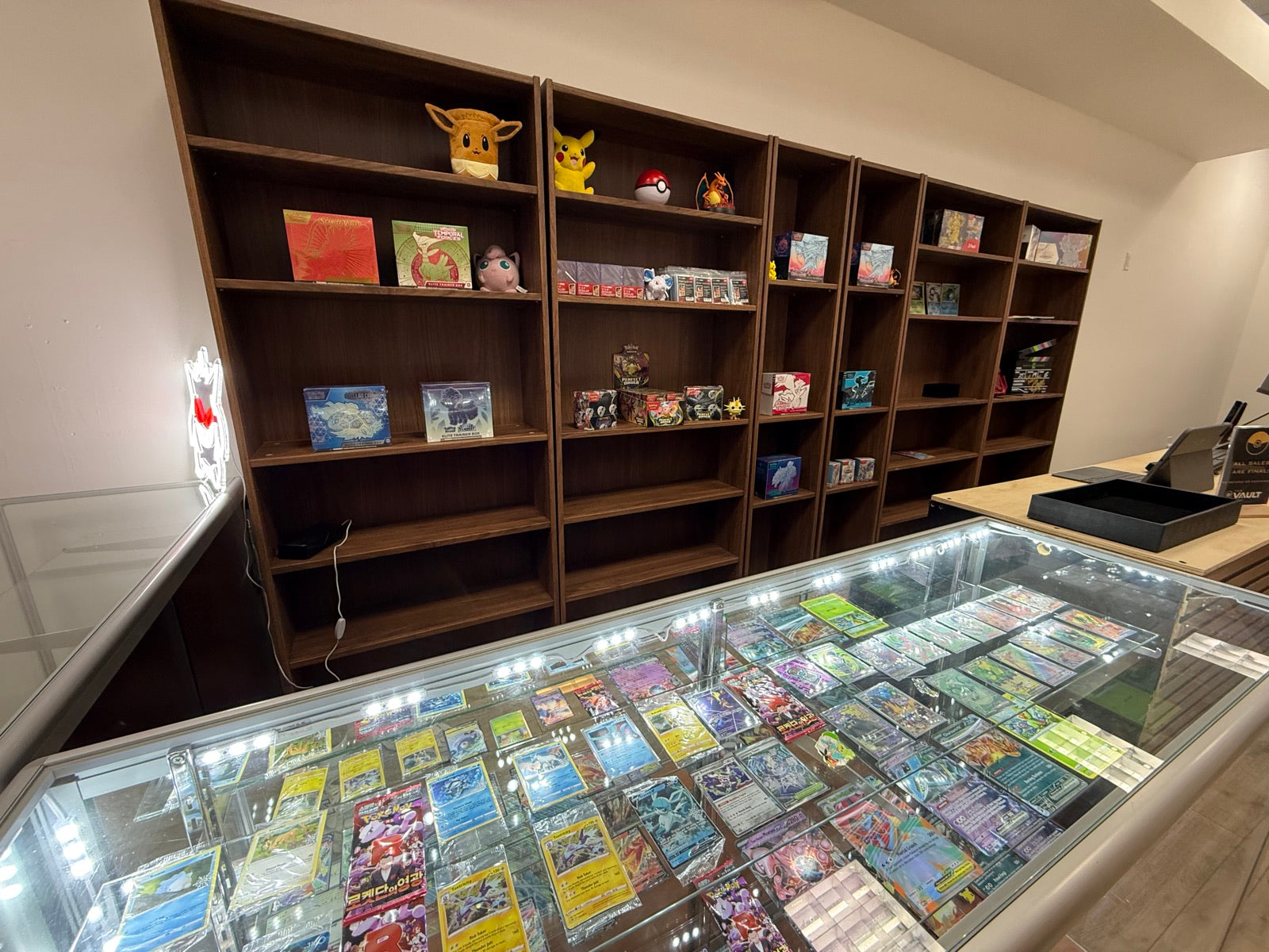 Inside TCG Vault in Palm Desert